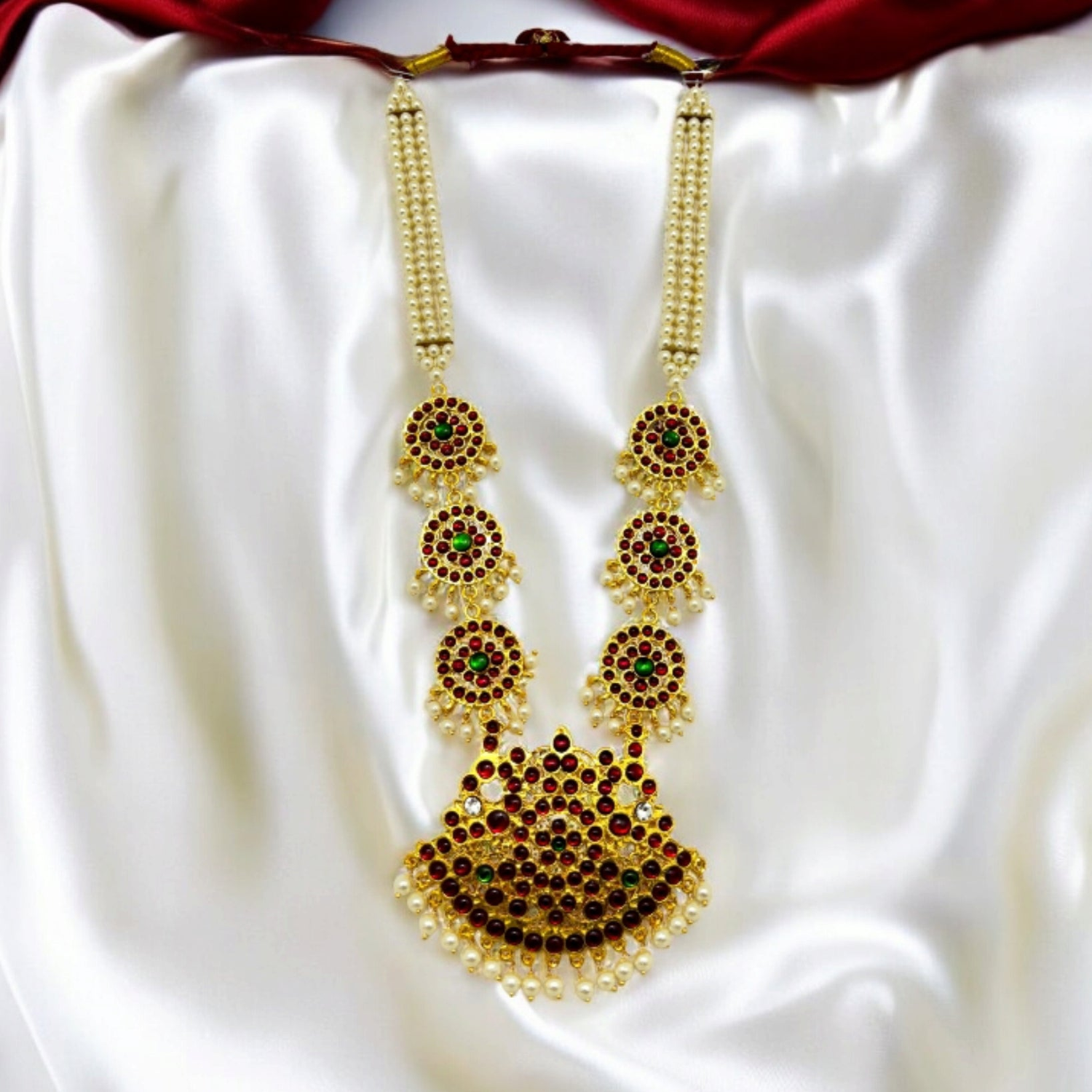 Bharatanatyam Long Necklace