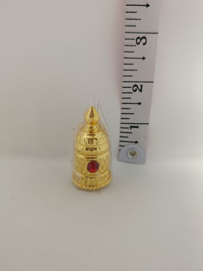 South Indian God Goddess Mukut 1.7 inch h * 3 inch Full Round