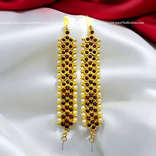 Jewel9Collections Pearl Stone Matil for Bharatanatyam