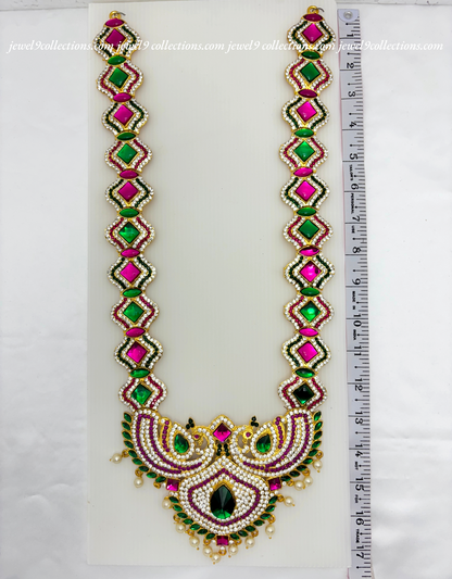 Indian Traditional Goddess Haram Necklace -Jewel9Collections