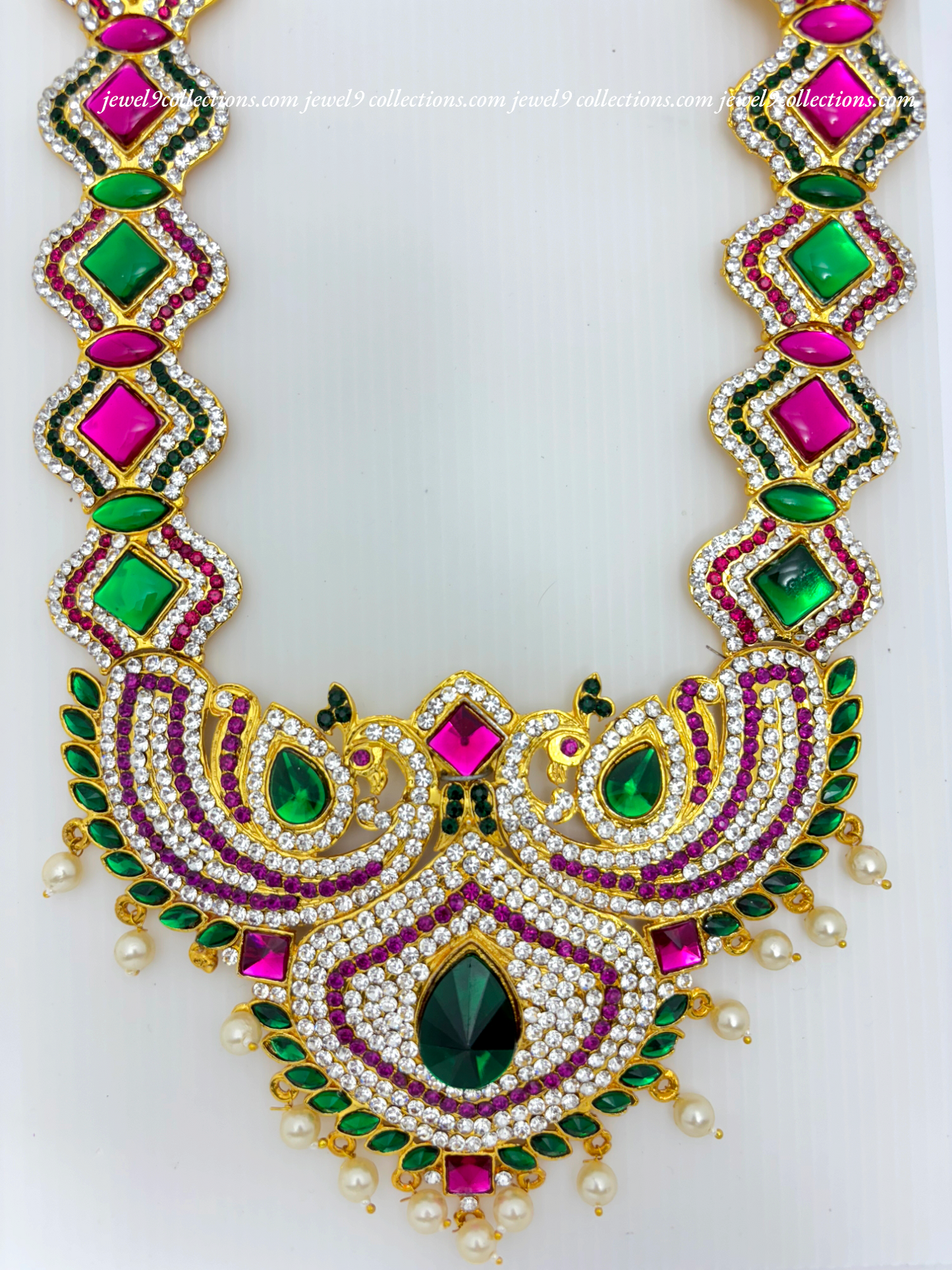 Indian Traditional Goddess Haram Necklace -Jewel9Collections