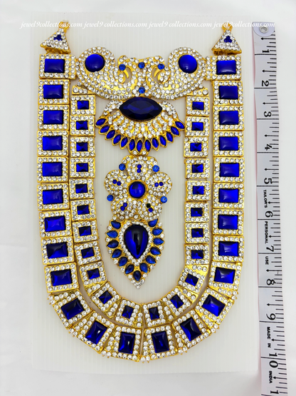 Kundan Stone Puja Necklace -jewel9Collections