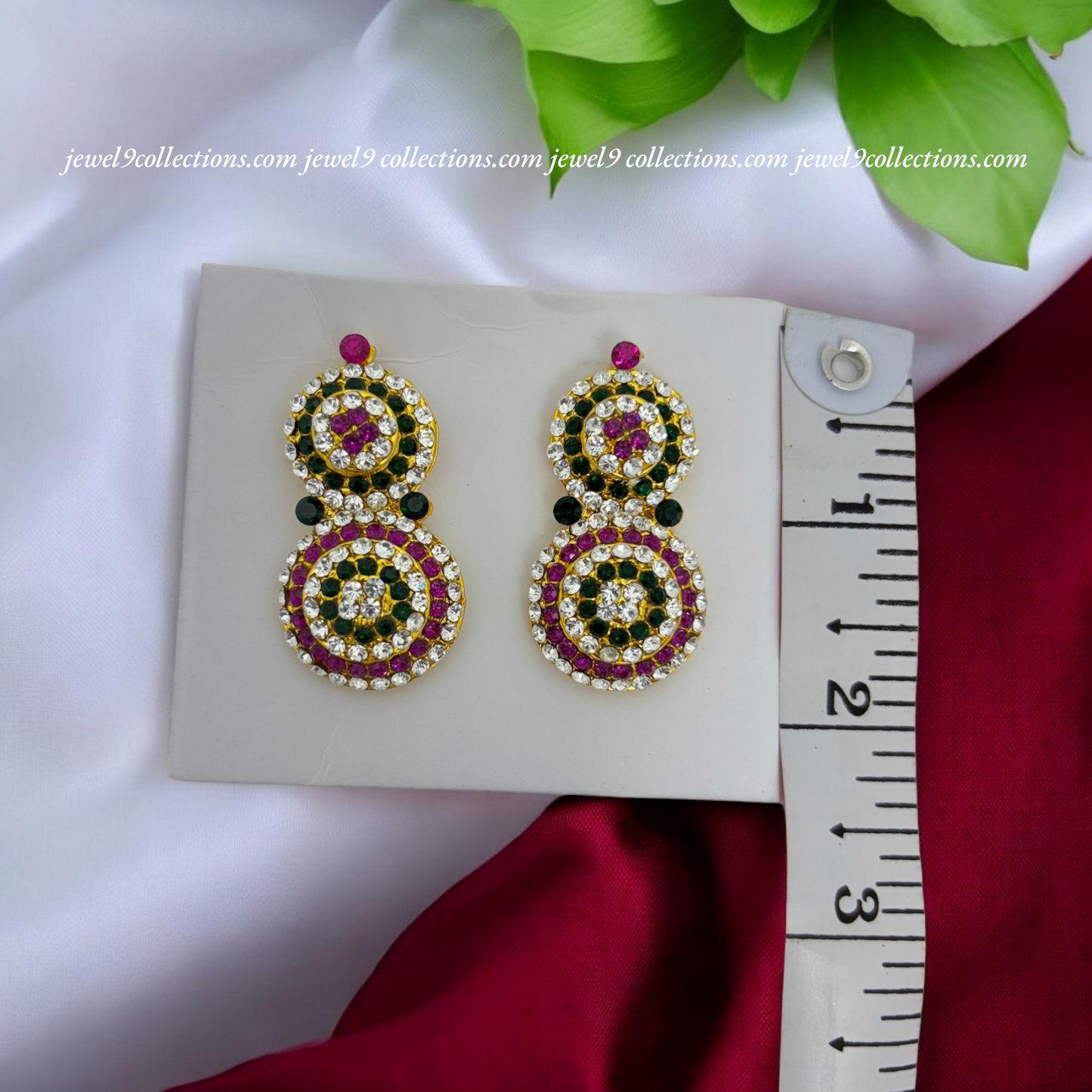 Swamy Alangaram Earrings Jewellery For Deity