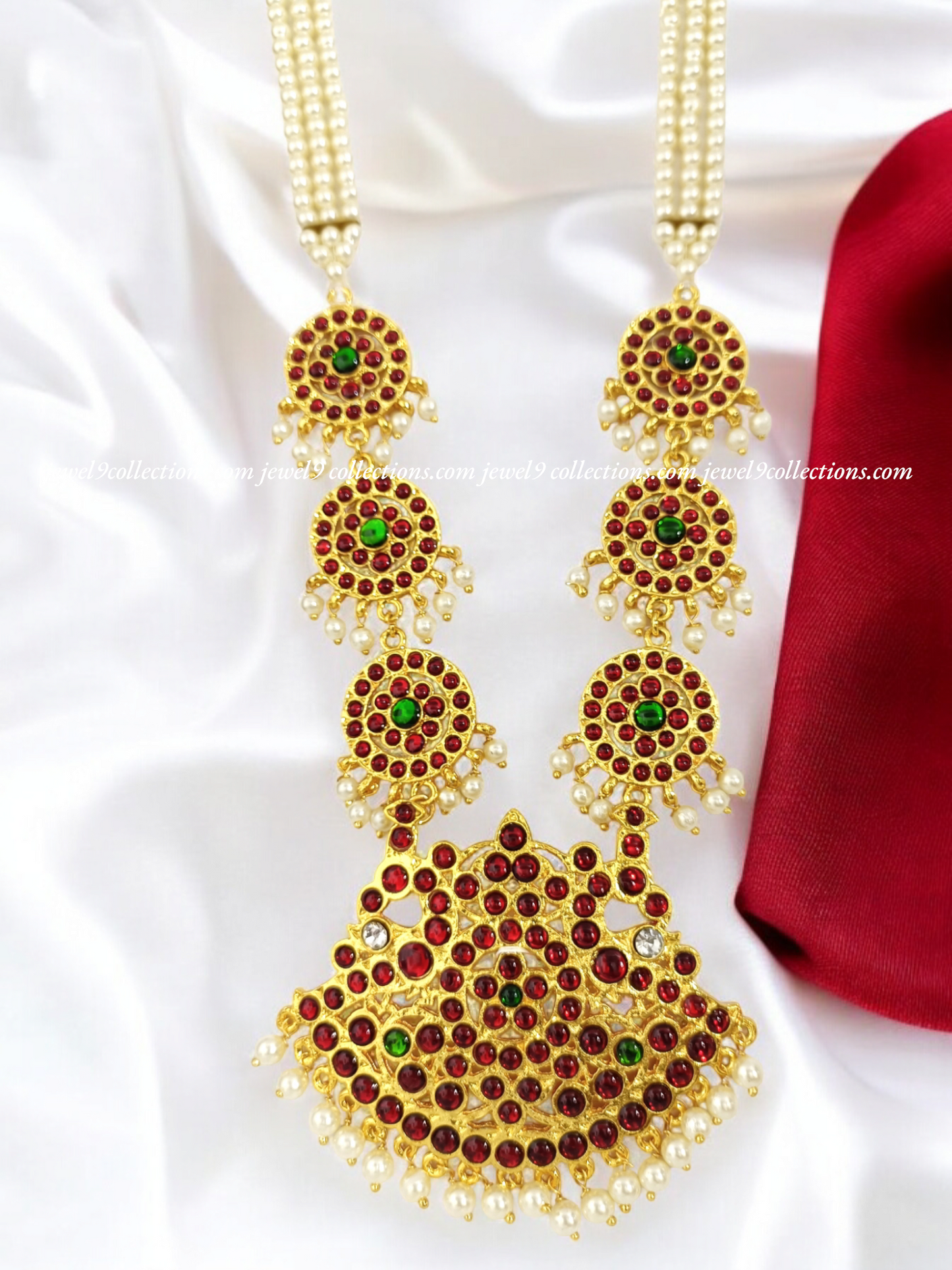 Bharatanatyam Long Haram Necklace